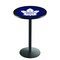 Holland Bar Stool Co 36" Blk Wrinkle Toronto Maple Leafs Pub Table L214B3628TorMpl - alternate 1